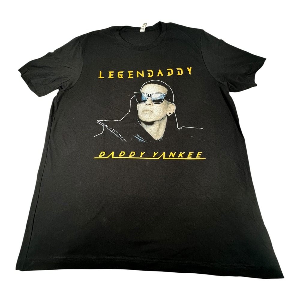 Bella + Canvas T-Shirt Men‎ 2X Black Legendaddy Tour Cotton Streetwear